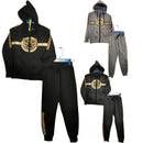 Boys And Mens Tiger Print Tracksuit FY-1053