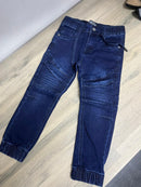 Boys Cuffed Jeans Elasticated Waist PT366