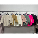 Girls Balloon Sleeve Pearl Detail Jumper 2310