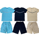 TTC GEORGE Boys T-Shirt And Shorts Set With Cargo Pockets