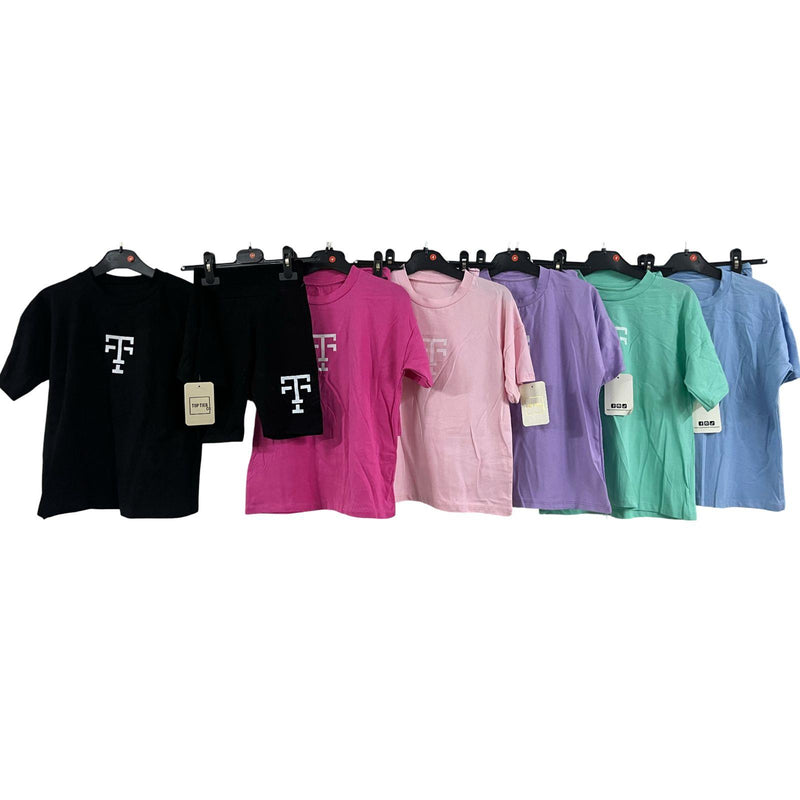 TTC FAYE Girls Top Tier Cycling Shorts Set