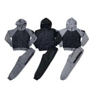 Boys And Mens Fleece Lined Tracksuit 3608