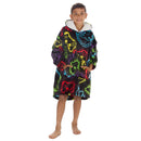 Kids And Adults Gamer Oversized Hoodie Blanket