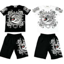 TTC ALEX Boys Tiger Print T-Shirt And Shorts Set