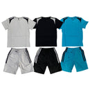 TTC OLIVER Boys T-Shirt And Shorts Set With Stripe Detailing