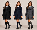 (PRE ORDER DELIVERY END OF AUGUST) TTC Girls Frilly Lightweight Mac Jacket