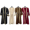 TTC KHADIJA Girls Open Abaya With Inner Slip Dress