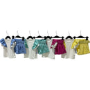 TTC 5619 Girls Frill Detail Top And Belted Shorts Set