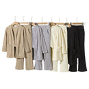 TTC HANNA Girls Premium Knit 3 Piece Cardigan Top And Trouser Set