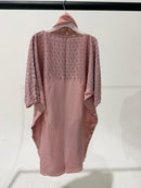 TTC RAYHANA Girls Butterfly Abaya Diamante Detail With Inner Belt