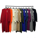 Ladies Long Soft Knit Cardigan