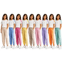 TTC 9379 Leapord Print Trousers And Leapord Trim T-Shirt 2 Piece Set