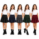 TTC 297 Girls Bow Detail Puffball School Skirt