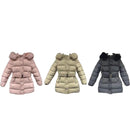 Girls Padded Parka Jacket Coat Z6008