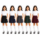 TTC 278 Girls Bow And Frill Detail School Skirt