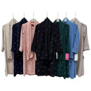 TTC ESHAL Girls Closed Bow Diamante Abaya With Attached Hijab