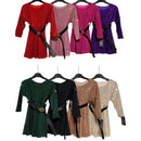 TTC AMMARAH Sparkly Sequin Dress With Belt