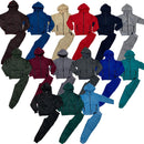 TTC ZIYAAD Tracksuit Cargo Style Pockets Fleece Lined Winter Jogging Set