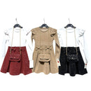 TTC NAFISA Girls Leopard Print Dress With Matching Bag