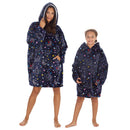 Girls And Ladies Celestial Oversized Hoodie Blanket Snoodie