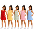 TTC 9179 Girls Triple Bow Dress