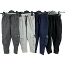 TTC WALLACE Top Tier Boys Cargo Style Fleece Joggers