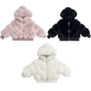 TTC BS7155 Girls Faux Fur Detail Jacket