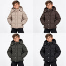 TTC M312 Boys Coat Jacket Padded Full Zip Button Up
