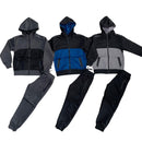 TTC PETER Boys Tracksuit Two Tone Fleece Lined