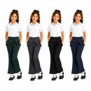 TTC 268 Girls Bow Detail School Flare Trousers