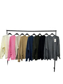 Ladies Short Soft Knit Cardigan