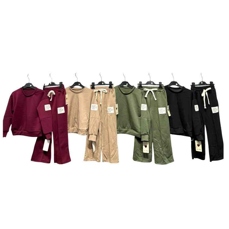 TTC 'LIFE ISNT PERFECT' Slogan Top And Trouser Set