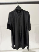 TTC MISBAH Girls Closed Button Up Abaya With Diamante Detailing