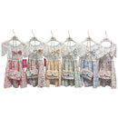 TTC 72492 Girls Floral Print Bow Dress