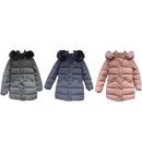 Girls Padded Parka Jacket Coat Z6009