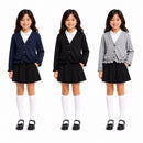 TTC 294 Girls Frill Detail School Cardigans