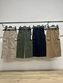 Girls Wide Leg Denim Cargos 427
