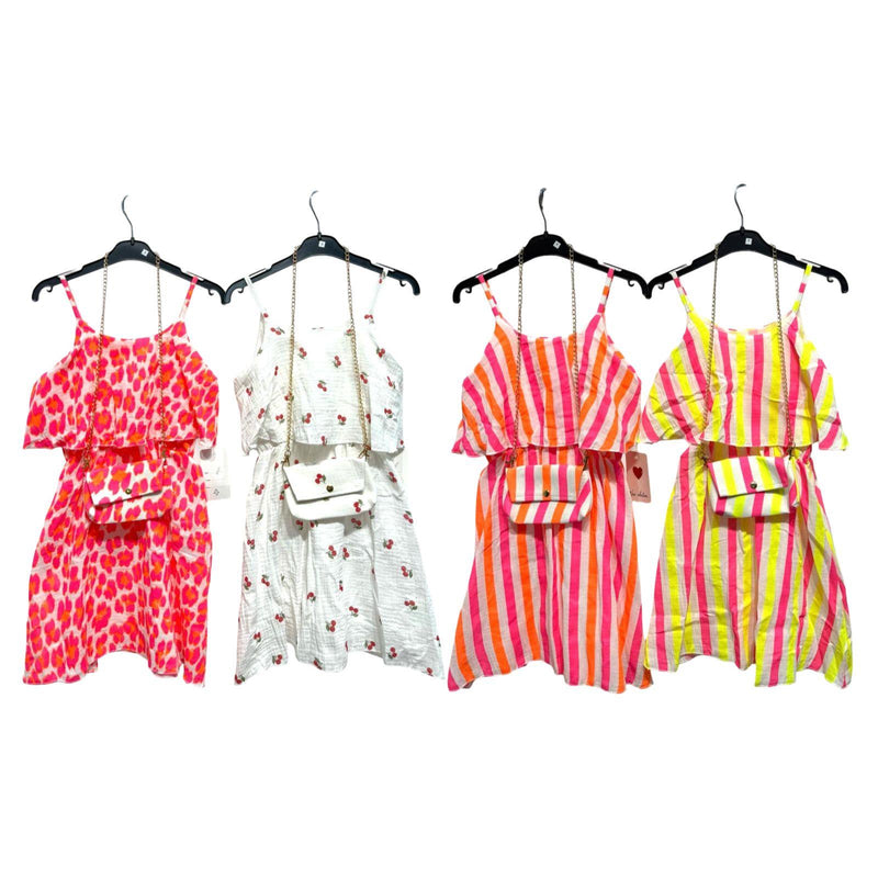 TTC IMOGEN Girls Strappy Cheesecloth Dress