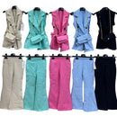 Girls Sleeveless Blazer And Trouser Set 8259