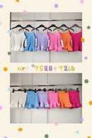 TTC ARIELLA Strappy Pleated Top And Shorts Set