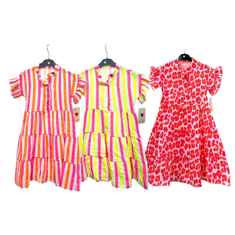 TTC ESMAE Girls Flowy Cheesecloth Dress