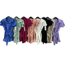 TTC MABEL Girls Button Up Pleated Playsuit