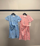 TTC 70661 Girls Paisley Print Tie Belt Dress