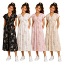 TTC 70524 Girls Embroidered Floral Dress
