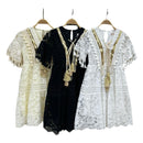 Girls Lace Boho Style Dress With Tassels R187