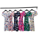 Girls Butterfly Flower Print Jumpsuit