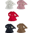 TTC IZZY Ribbed Button Detail Dress With Matching Bag