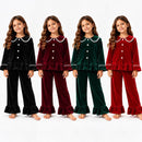 TTC 886 Girls Velour Pyjamas