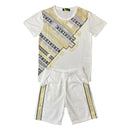 Boys Kids T-Shirt Shorts Set Baroque Chain Print Fashion Summer Top Short Set.