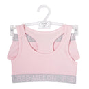 Girls Crop Top Brief Set First Bra Knickers Cotton Bralette Kids